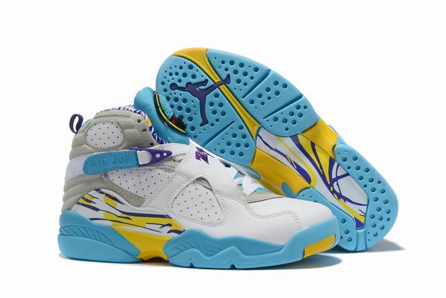 Air Jordan 8 Men's Basketball Shoes AJ8 Sneakers-15 - Click Image to Close